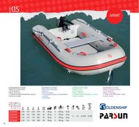 Schlauchboot Goldenship GS-AIR 270|300|330 | Airmat | grau-orange Niedersachsen - Stade Vorschau