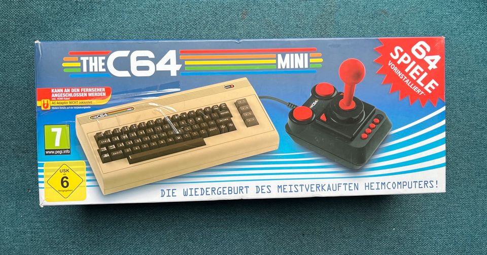 C64 Mini mit 64 vorinstallierten Spielen ovp in Frankfurt am Main