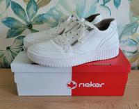 Sehr gut erhalten Gabor Sneaker Schuhe Größe 41  weiß echt Leder Duisburg - Walsum Vorschau