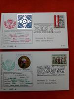 2 Briefe Ballonpost 1965 und 1966 Osterholz - Tenever Vorschau