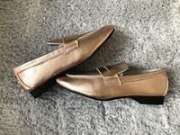 Neue Buffalo Damen Slipper Loafer in Roségold aus Leder Baden-Württemberg - Tübingen Vorschau