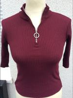 Sweatshirt mit 1/2 Reißverschluss Gr S von BERSHKA Osterholz - Tenever Vorschau