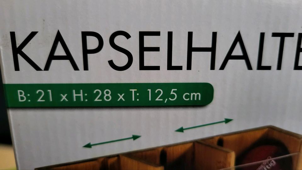 KAFFEEMASCHINE - KAPSELMASCHINE - KAPSELHALTER - LA NATURA in Bietigheim-Bissingen