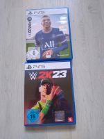 Playstation 5 Spiele  FIFA 22  WWE 2 K 23  Neuwertiger Zustand Sachsen-Anhalt - Wernigerode Vorschau