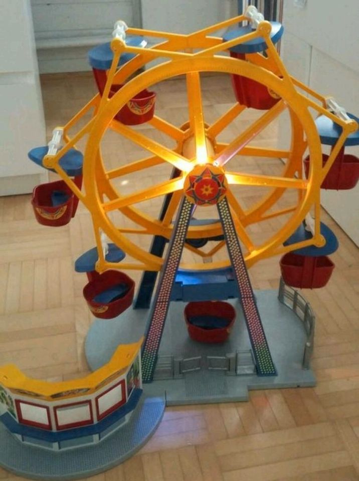 Playmobil Riesenrad beleuchtet in Dohna