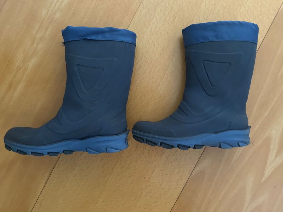 ALIVE Regenstiefel Gummistiefel herausnehmbares Innenfutter blau in Duisburg