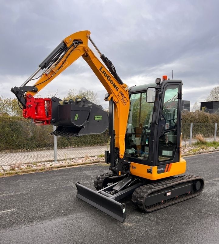 Vermietung Minibagger Bagger LiuGong 9027F 2,7 T  Mieten in Zwickau