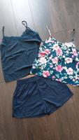 Only/JDY Top Shorts kurze Hose dunkelblau Floral Spitze 38/40/M Bayern - Geisenhausen Vorschau