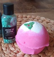 Lush Badebombe Sweet Pudding, Creme de Menthe Mundwasser Tabs Essen-West - Holsterhausen Vorschau