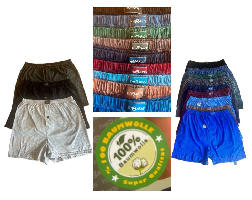 Übergrößen Boxershorts Unterhosen Unterwäsche Shorts  3Xl bis 7XL in Viersen