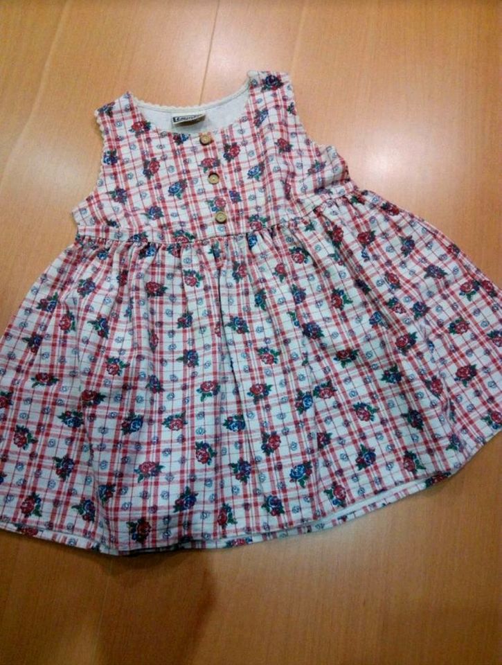 Mädchen Sommerkleid Kleid gr.98 Tasche in Kreßberg