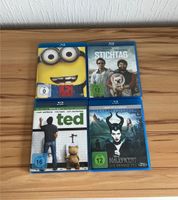 4 Blu-ray Filme - ted, Maleficent, Stichtag etc - Komödien Disney Nordrhein-Westfalen - Alsdorf Vorschau