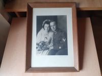Hochzeitsfoto im Rahmen von 1943 Darmstadt für 10 Euro Hessen - Pfungstadt Vorschau