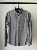 Herren-Hemd, Jake’s, weiß-schwarz kariert, Gr. 37/38, Super Slim München - Ramersdorf-Perlach Vorschau
