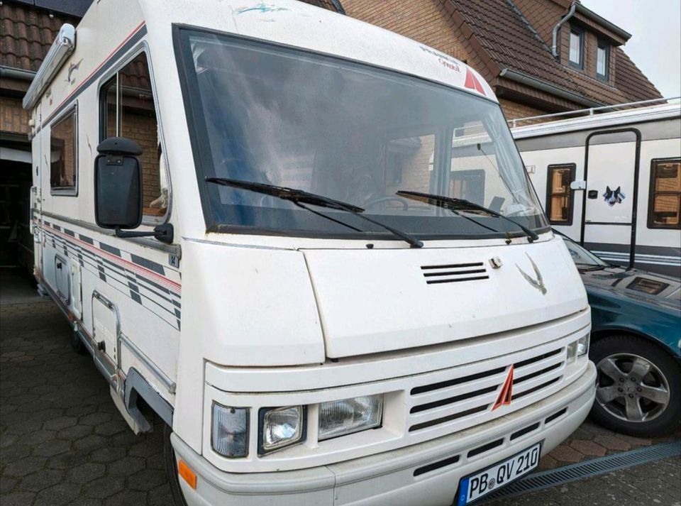 Max 553,-€/Woche: Vermietung Wohnmobil FIAT DUCATO Frankia I590 in Delbrück