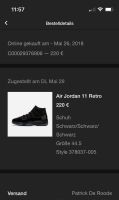 Jordan 11 Cap & Gown DS 10,5 44,5 ungetragen! Berlin - Spandau Vorschau