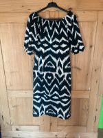 H&M Kleid Midikleid Schulterfrei Gr S 36 schwarz beige Hessen - Schotten Vorschau