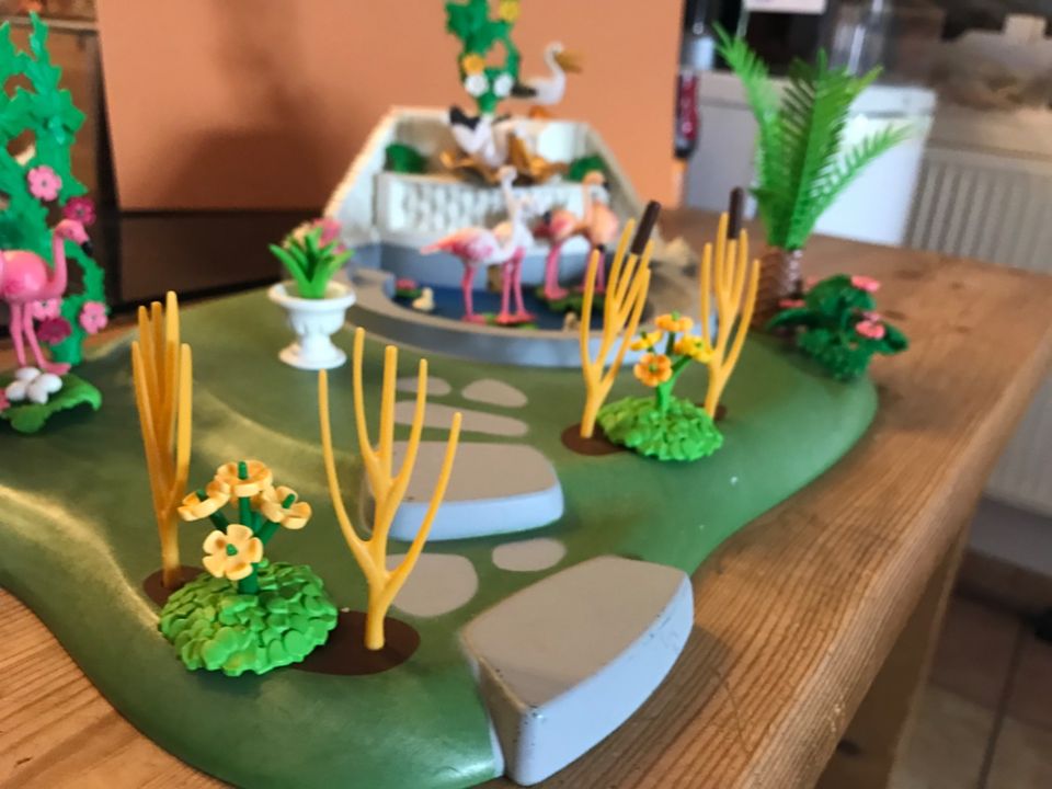 Playmobil Flamingos, Pelikane und eine grüne Oase der Ruhe in Solingen