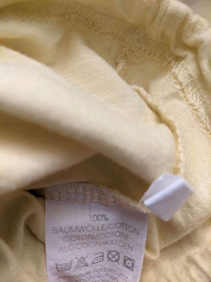 S.Oliver Gr. 146 Shirt Longsleeve Hoodie Kapuzen gelb active wear in Witten