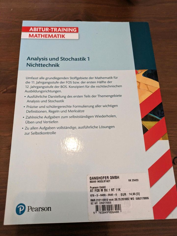 Stark FOS BOS Abitur Training Mathematik Analysis und Stochastik in Schrobenhausen