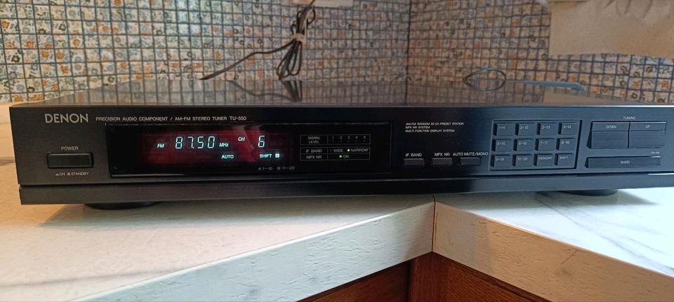 Denon AM-FM Stereo Tuner TU-550 in Dortmund