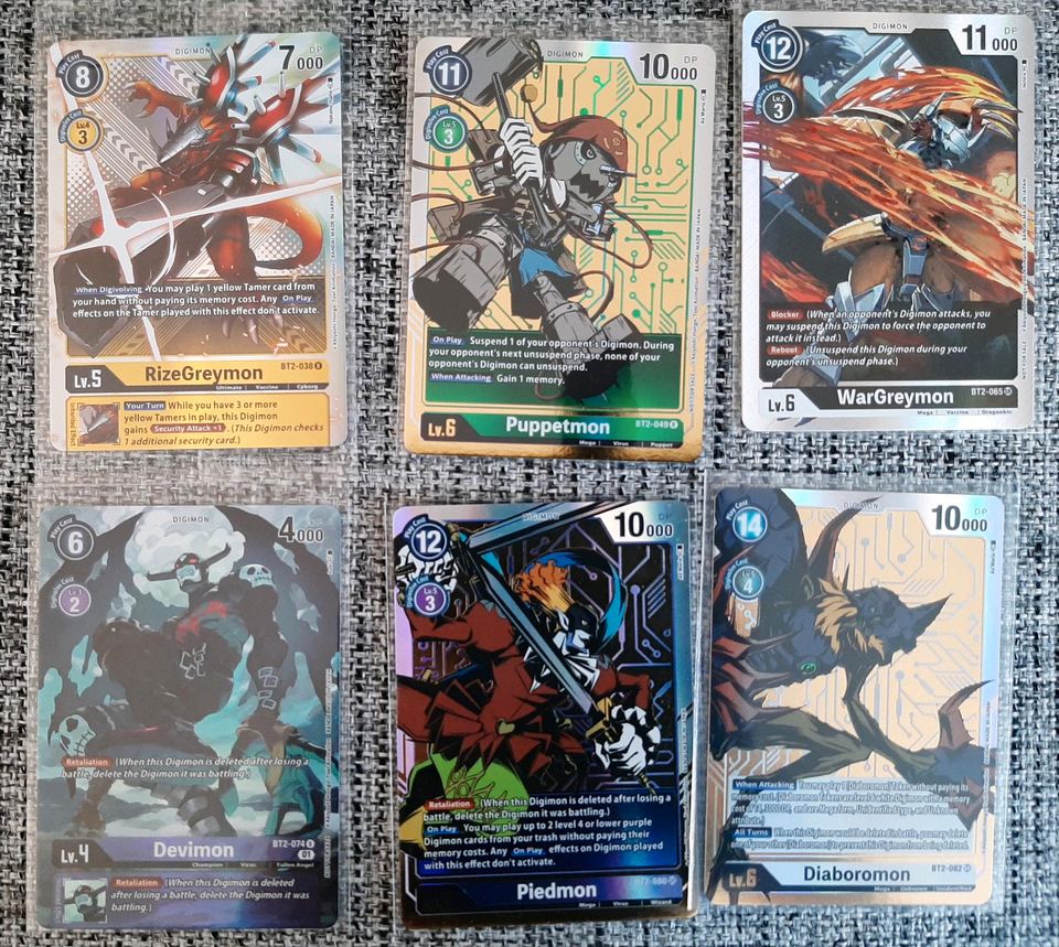 Digimon TCG Karten (Englisch): BT1, BT2, BT3, BT4, BT5, BT6 in Berlin