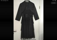 Schickes schwarzes festliches Kleid mit Bolero Gr. 36 - reduziert Sachsen-Anhalt - Weißenfels Vorschau