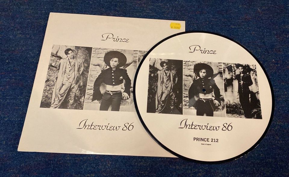 Prince Interview 1986 12“ Vinyl NM in Neuhäusel