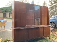 Mid century sideboard Highboard vintage Möbel Sachsen - Niesky Vorschau