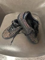 Skechers Sneaker Strass bunt Glitzer  schwarz Größe 38 Sachsen-Anhalt - Möser Vorschau