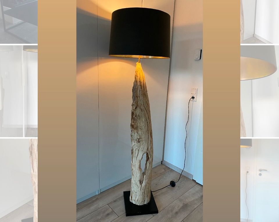 Stehlampe aus Holz von Möbel Höffner 30 x 30 x 170 cm in Hamburg