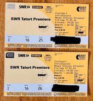 Tatort Premiere Stuttgart, 17.5.24, 4 Sitzkarten, 19€ Stuttgart - Stuttgart-Süd Vorschau