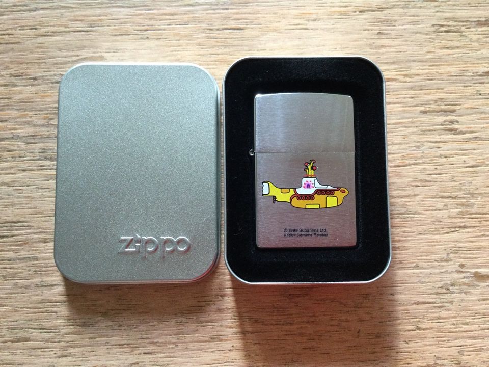 ZIPPO FEUERZEUG,The Beatles Yellow Submarine‘ in Seevetal