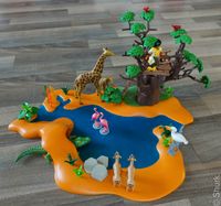 Playmobil Tierwelt Afrikas - Große Wasserstelle 4827 erweiterbar Schleswig-Holstein - Siebenbäumen Vorschau