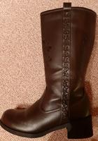 Damenstiefel Größe 40 mit Dehneinsatz Hessen - Sinntal Vorschau