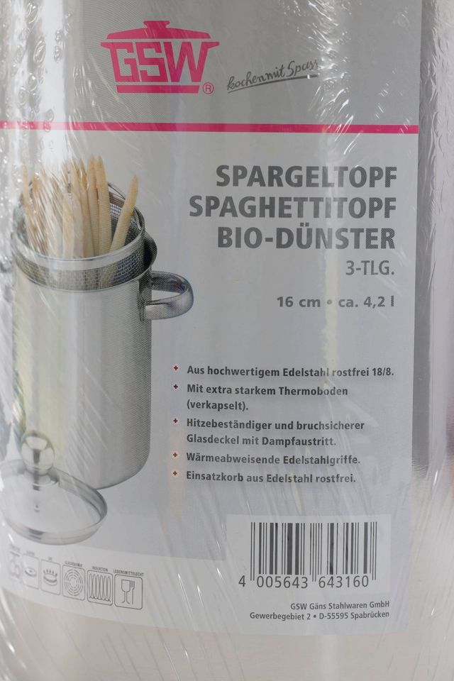 Spargeltopf 16 cm, | Kleinanzeigen NEU! Edelstahl, 4,2 Kleinanzeigen eBay Herzogtum Lauenburg Ltr., - Wentorf jetzt ist in