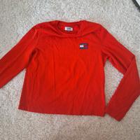 ♥️Tommy Hilfiger Shirt rot♥️ Sachsen-Anhalt - Köthen (Anhalt) Vorschau