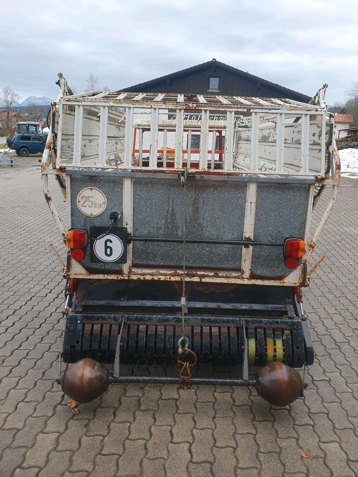 Ladewagen für Reform Muli 145 in Siegsdorf