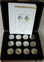 36 Medaillen-Münzen mit den Motiven von Papst Benedikt XVI Baden-Württemberg - Steinheim an der Murr Vorschau