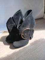 Stiefeletten,  Samtvelour, Gr.38,  ungetragen Nordrhein-Westfalen - Hamminkeln Vorschau