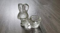 Glas Osterhase Osterdeko Kerzenhalter Niedersachsen - Großefehn Vorschau