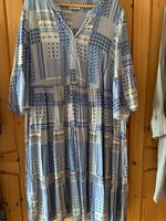 Tolles Midi Kleid  von Gina in blau weiß  Gr.50 /52 Kr. München - Aschheim Vorschau