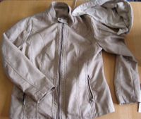 Jacke im Bikerstil Lederimitat (PU) Gr. 44 (ggf. ab 42) Nordrhein-Westfalen - Sassenberg Vorschau