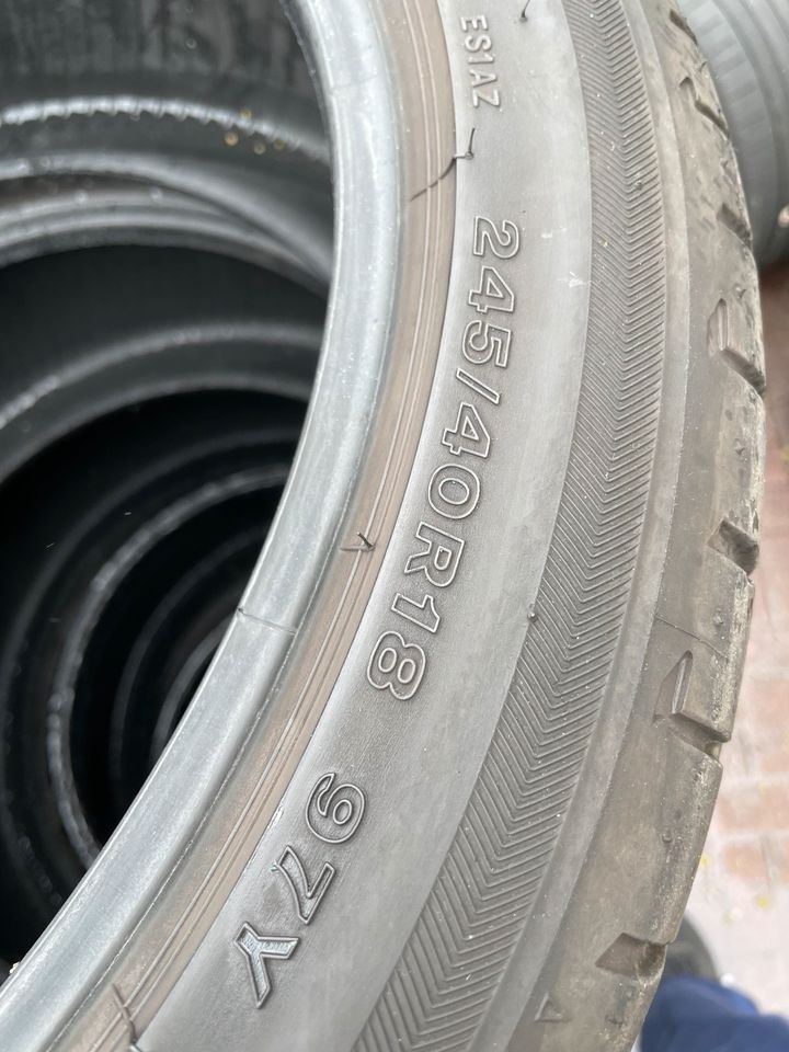 2stück 245/40R18 97Y BRIDGESTONE POTENZA S001 in Stockstadt a. Main