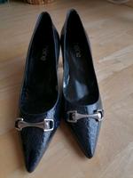 Echtleder Pumps, Gr. 40 in dunkelblau von Heine Bayern - Schliersee Vorschau