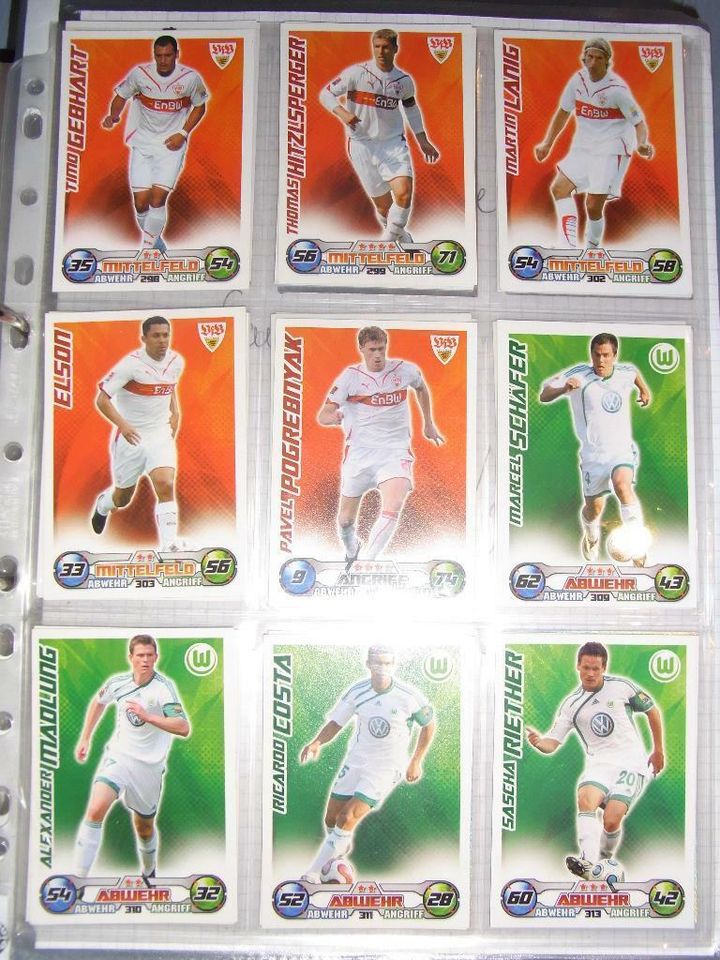 Match Attax Trading Card Game Saison 2009/2010 in Bremen