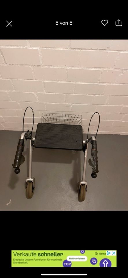 Gehwagen/Rollator in Hamburg