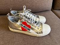 LOVE MOSCHINO Damen Sneaker Silber Weiß Gr 40 Herz ♥️ Hannover - Südstadt-Bult Vorschau
