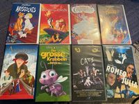 VHS Original Disney Cats Anastasia Pixar Romeo & Julia Sachsen - Rammenau Vorschau