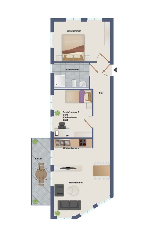 +++ 5 MINUTEN ZU FUSS ZUM STRAND IN DUHNEN - FERIENWOHNUNG ZUR VERMIETUNG!!!!!!    NEUBAU:+++ - Topangebot - - Wohnung 2 und 5 +++ in Cuxhaven